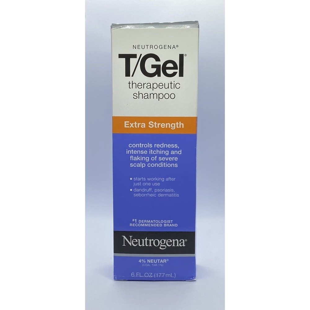 Neutrogena T/Gel Extra Strength Shampoo 6oz New In Box EXP 03/2024 Anti-Dandruff